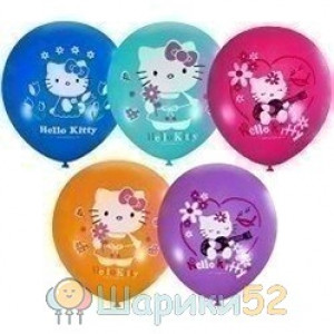 Облако шаров Hello Kitty 100 шт