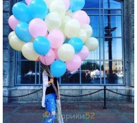 Облако шаров Пастельные краски 50 шт
