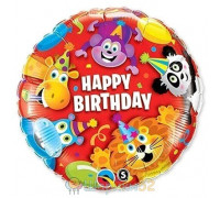 Шар 18" HB Вечеринка зверей