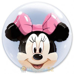Шар BUBBLE ИНСАЙДЕР Disney Минни Маус