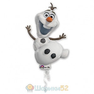 Шар фигура P35 Frozen снеговик Олаф