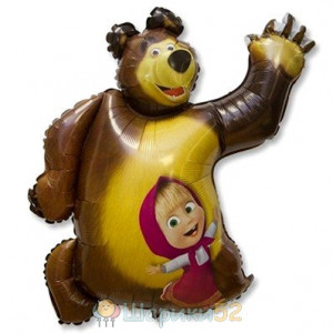 Шар фигура Маша и Медведь