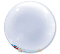 Шарик BUBBLE DECO 24" без рисунка